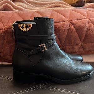 Black Tory Burch Booties size 10